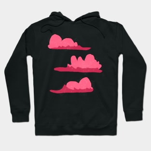 Pink Fluffy Clouds Hoodie